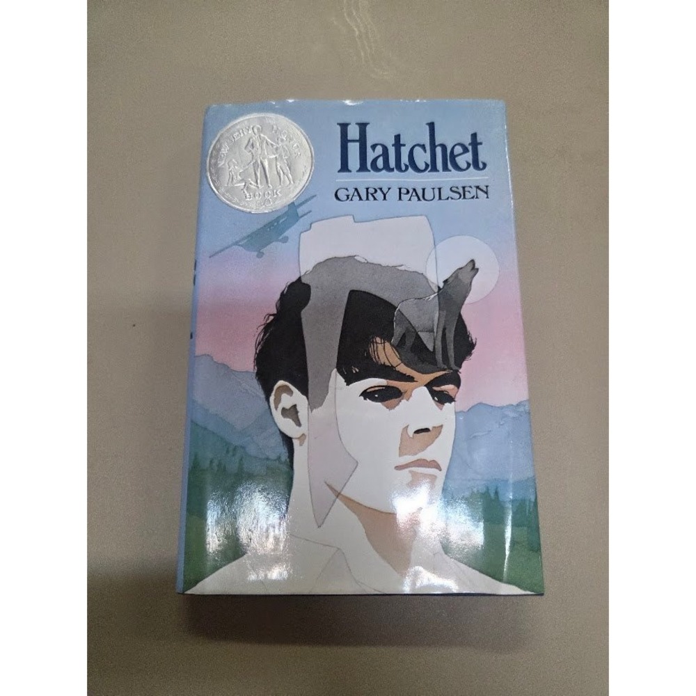 Hatchet Gary Paulsen Signed Hardcover Newbery Honor Book Simon & Schuster